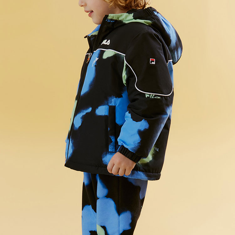 Мужская куртка Fila KIDS (легендарный синий) — фото 7