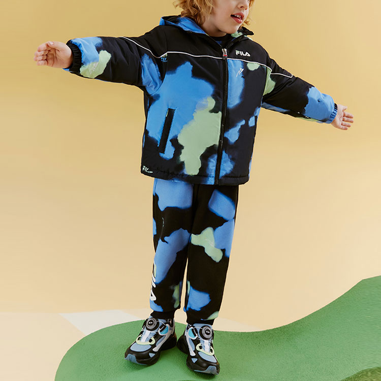 Мужская куртка Fila KIDS (легендарный синий) — фото 6