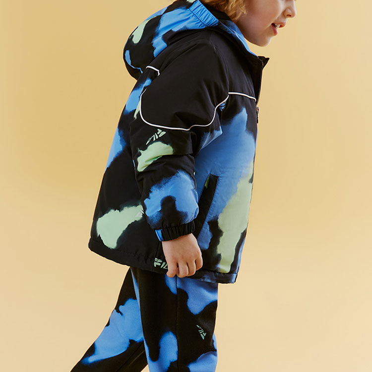 Мужская куртка Fila KIDS (легендарный синий) — фото 8