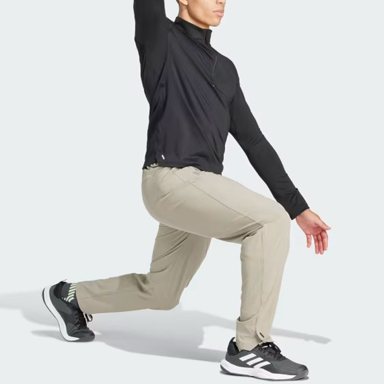 Adidas Workout Quarter Zip Track Top Workout Clothing Men’s Black