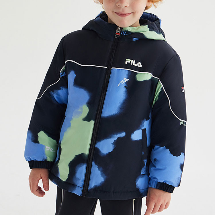Мужская куртка Fila KIDS (легендарный синий) — фото 3