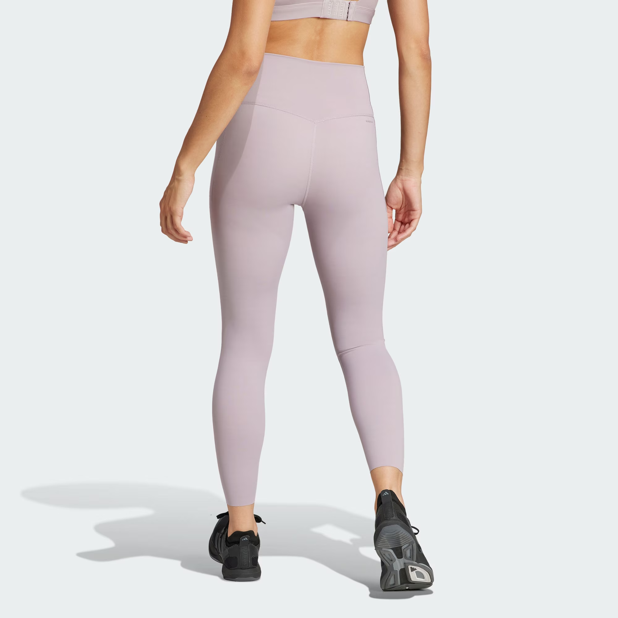 Adidas Free Shipping With AdiClub Optime Luxe 7/8 Leggings