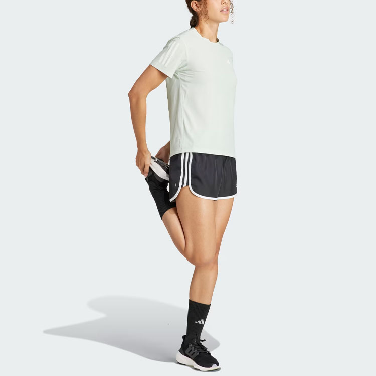 Adidas Running T Shirt Women’s Light Green