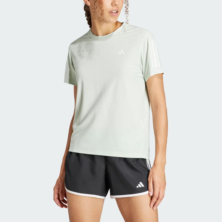 Adidas Running T Shirt Women’s Light Green