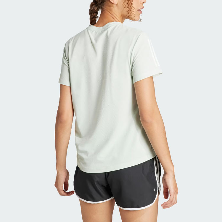 Adidas Running T Shirt Women’s Light Green