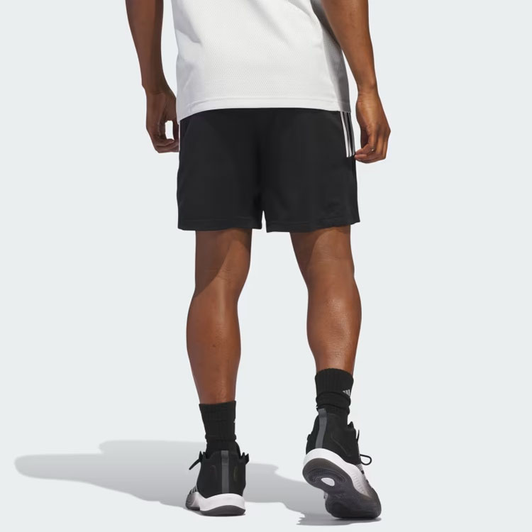 Adidas Legends 3 Stripes Basketball Shorts Basketball Shorts Men’s Black