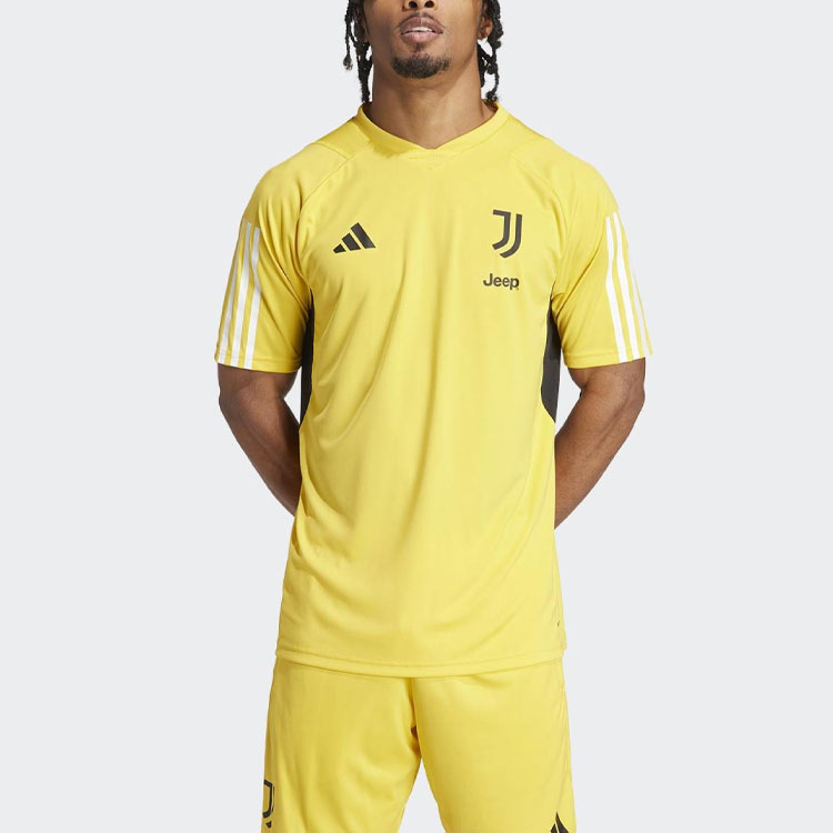 Adidas Juventus Tiro 23 Training Jersey Soccer Jersey Men’s Yellow