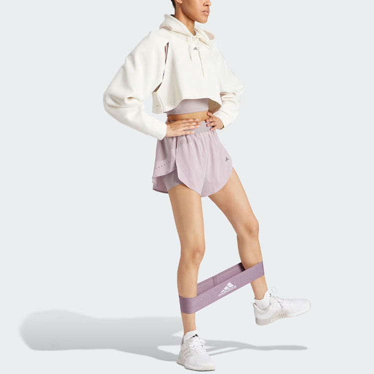 Adidas Designed For Training Heat.Rdy Hiit 2 in 1 Shorts Sports Shorts Women’s Light Purple