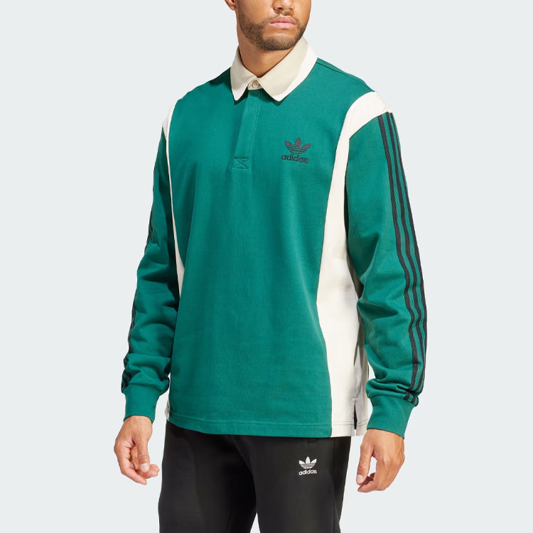 Adidas Rugby Cotton Polo Shirt