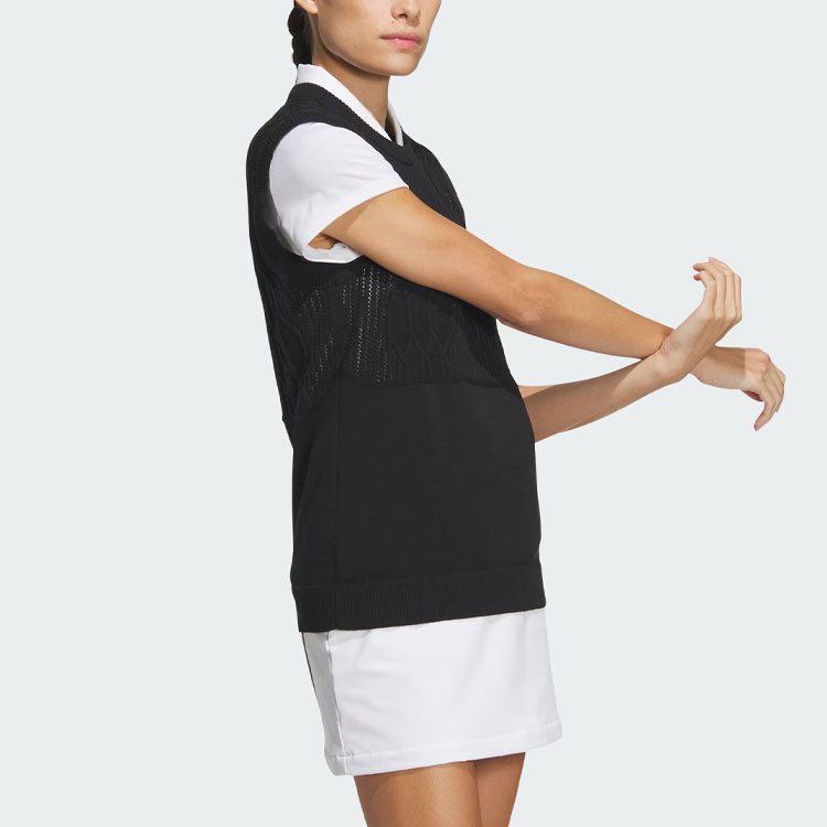 Adidas Sleeveless Sports Shirts Women’s Black Other