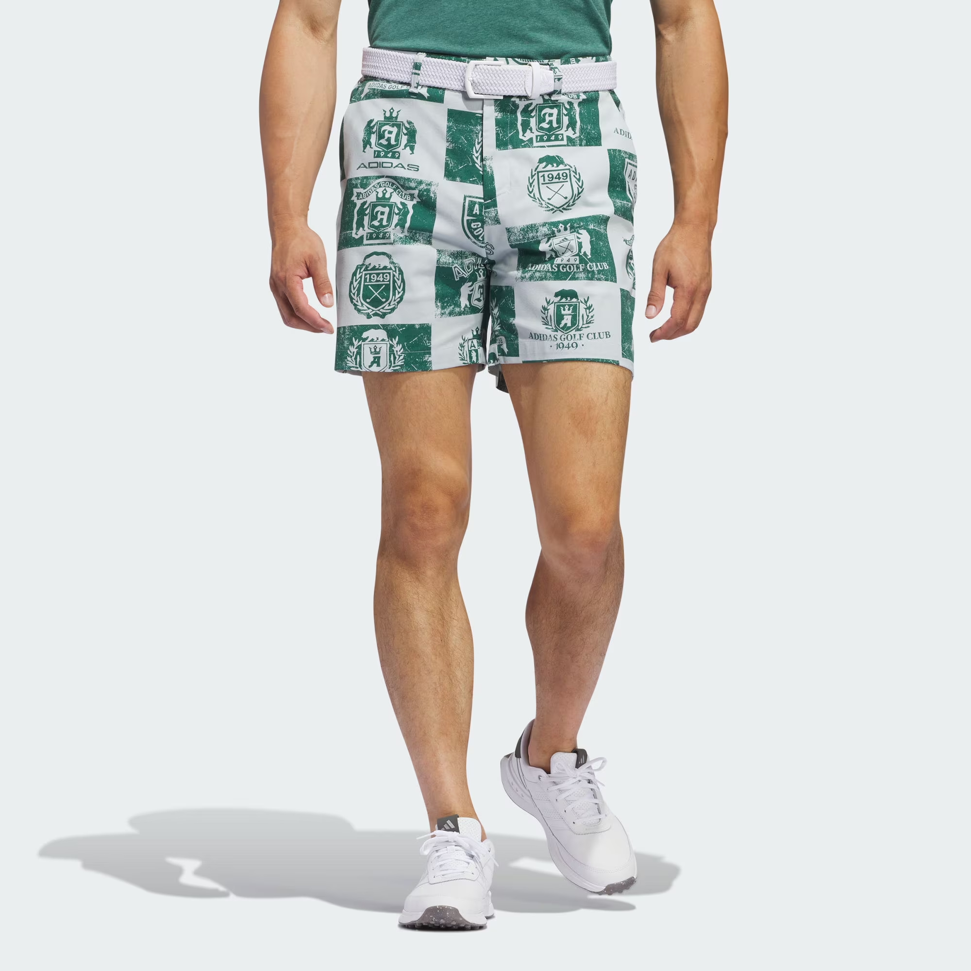 Adidas Go to Printed Shorts Sports Shorts Men’s Light Green