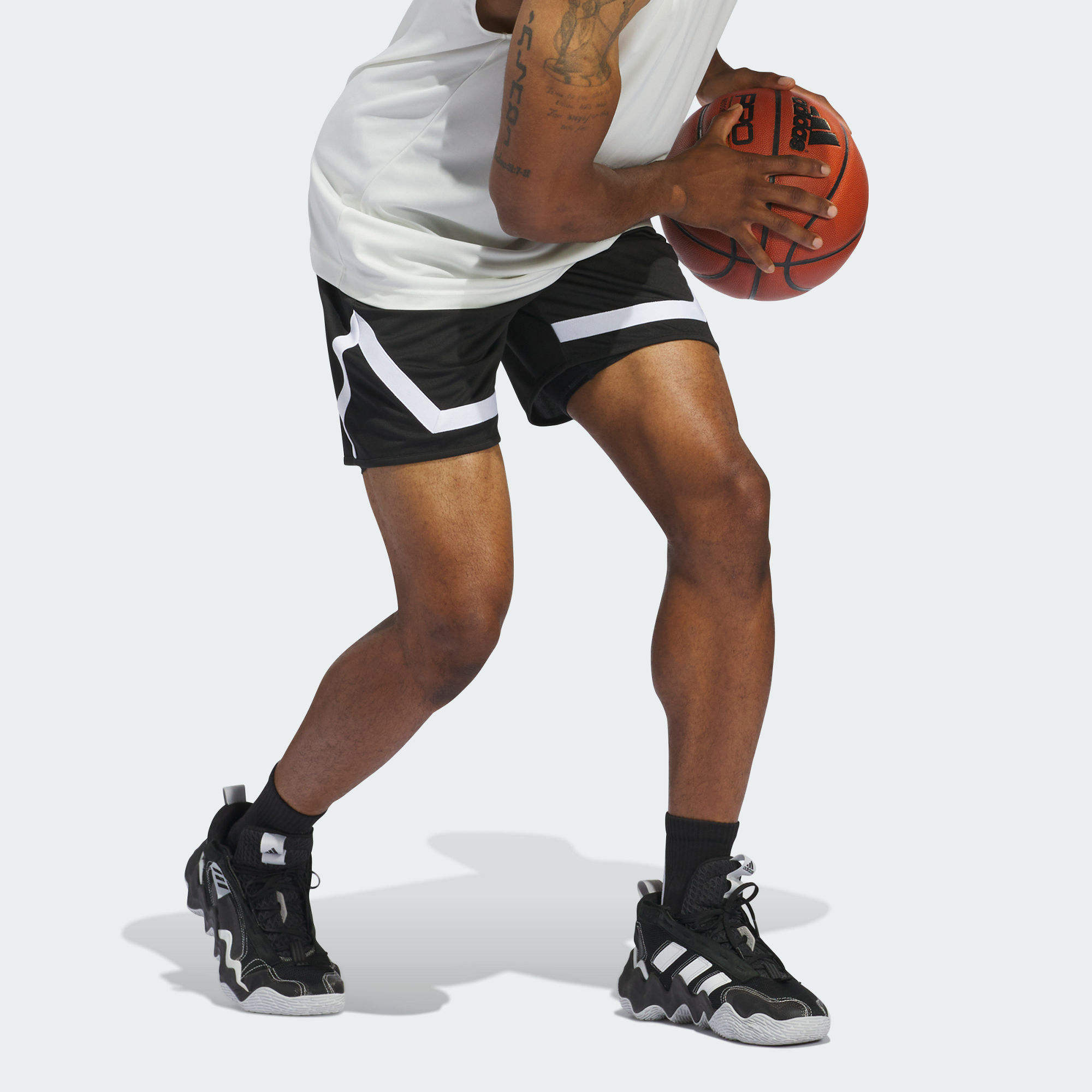 Adidas Free Shipping With AdiClub Adidas Pro Block Shorts