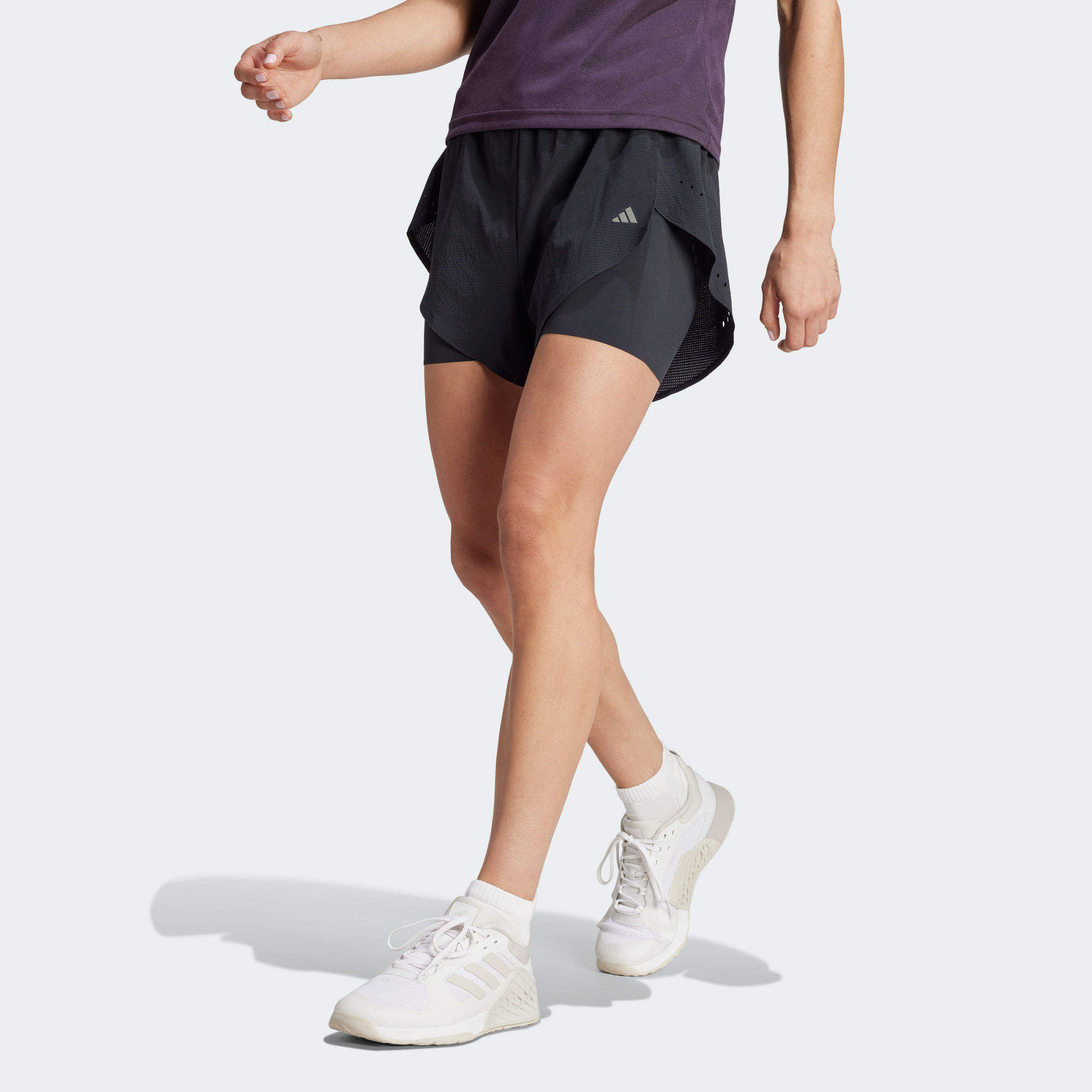 Adidas Designed For Training Heat.Rdy Hiit Sports Shorts Women’s Black