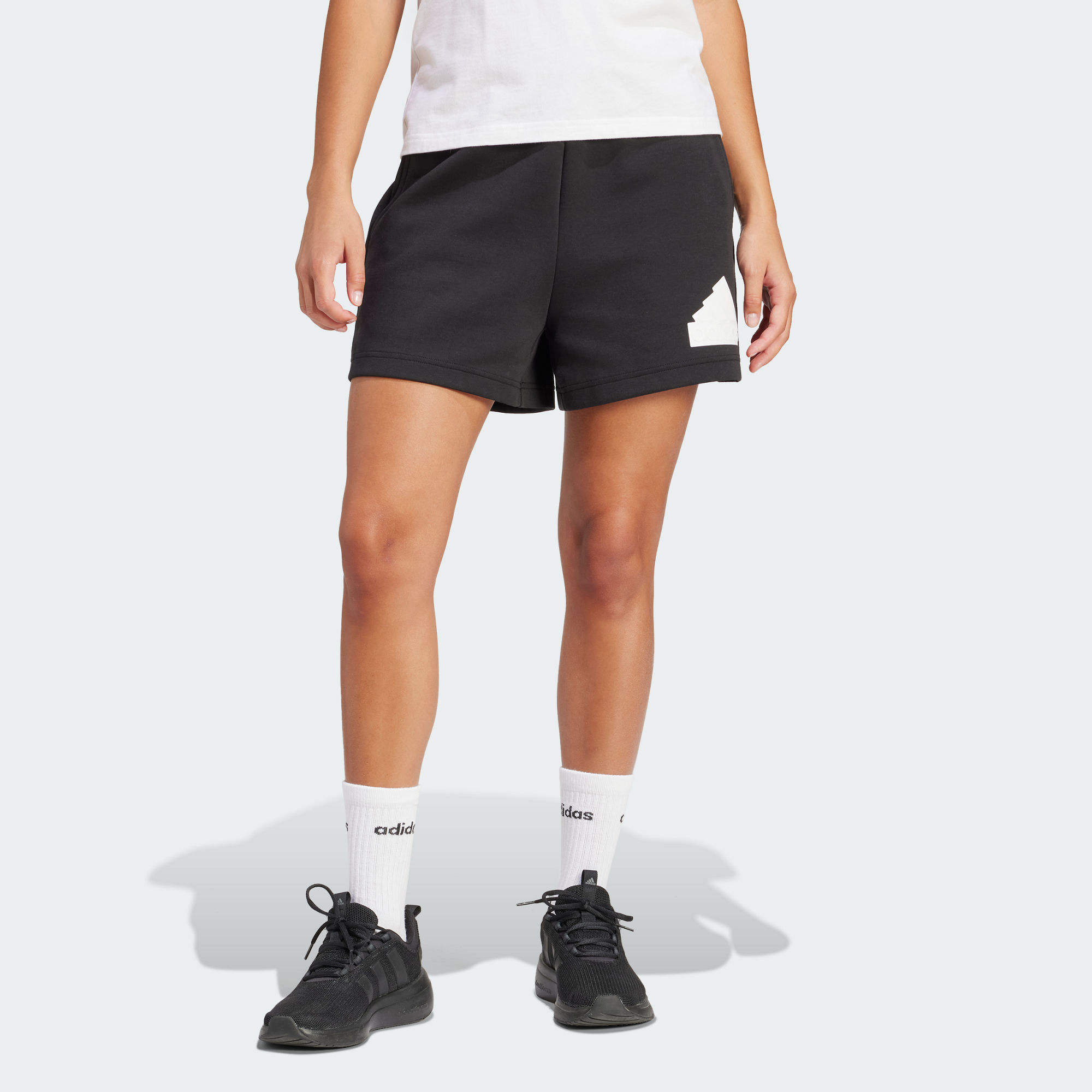Adidas Future Icons Badge Of Sport Sports Shorts Women’s Black