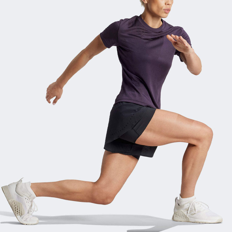 Adidas Designed For Training Heat.Rdy Hiit Sports Shorts Women’s Black