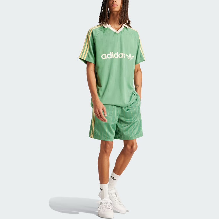 Adidas Originals Pinstripe Sprinter Shorts Running Shorts Men’s Green