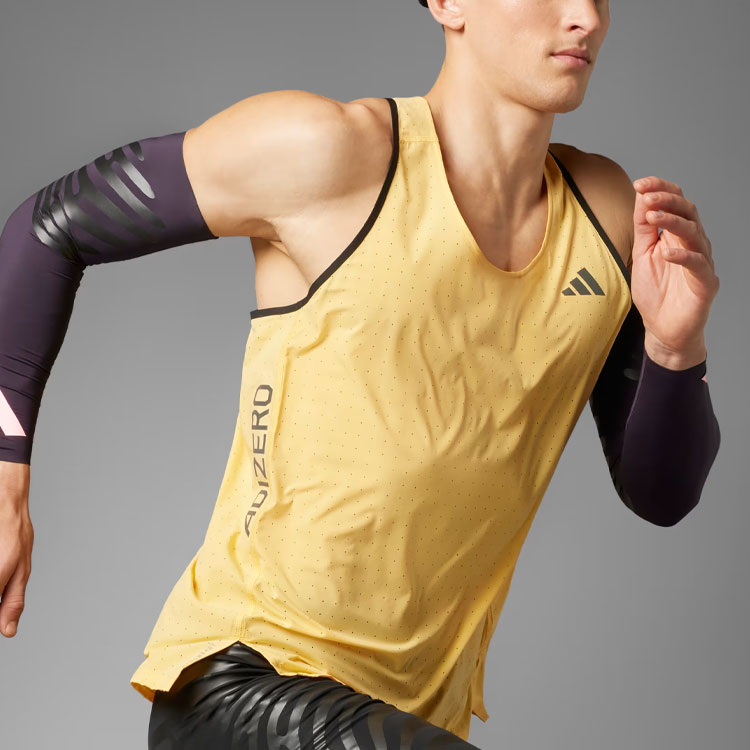 Adidas Running Tank Top Men’s Yellow