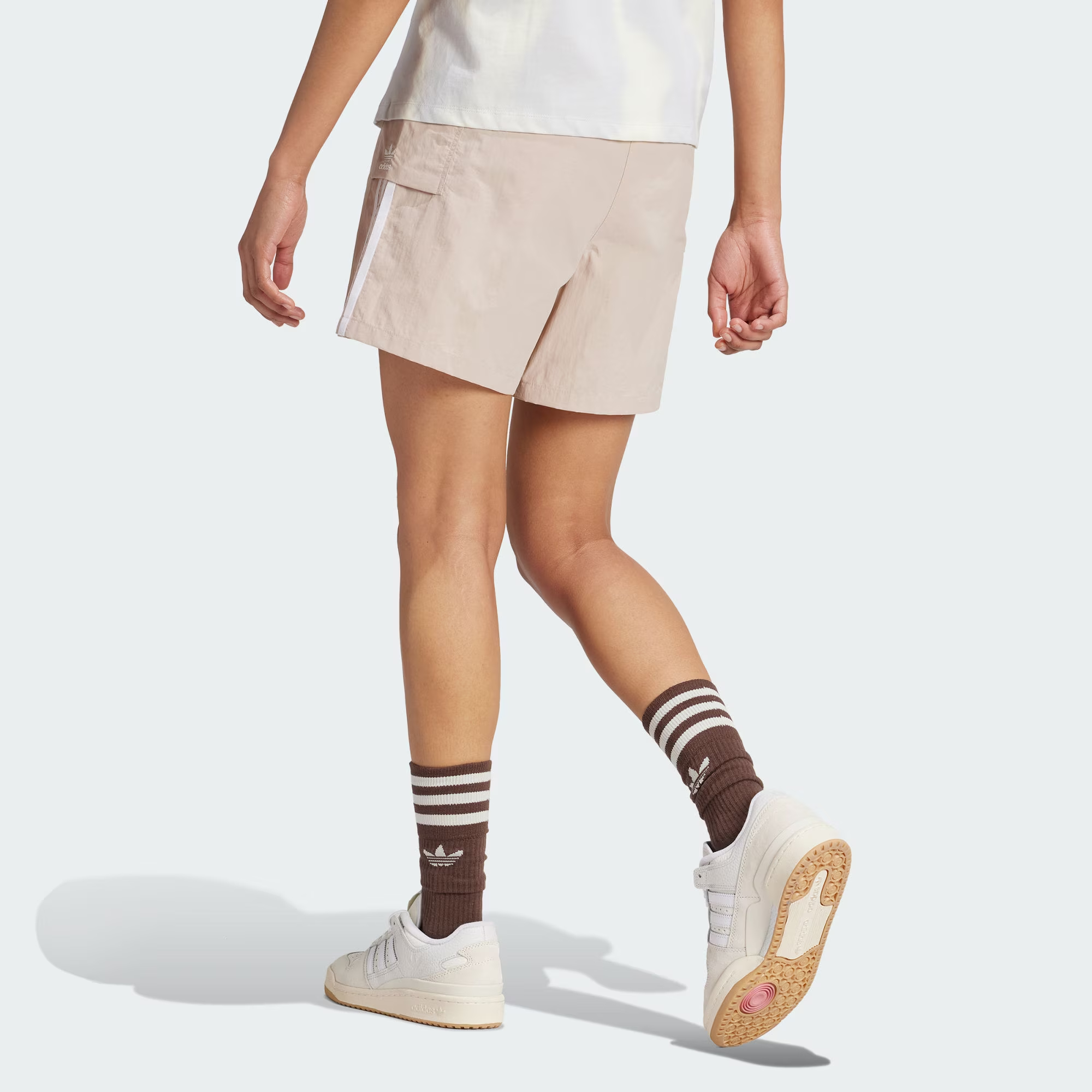 Adidas Originals 3 Stripes Cargo Track Shorts