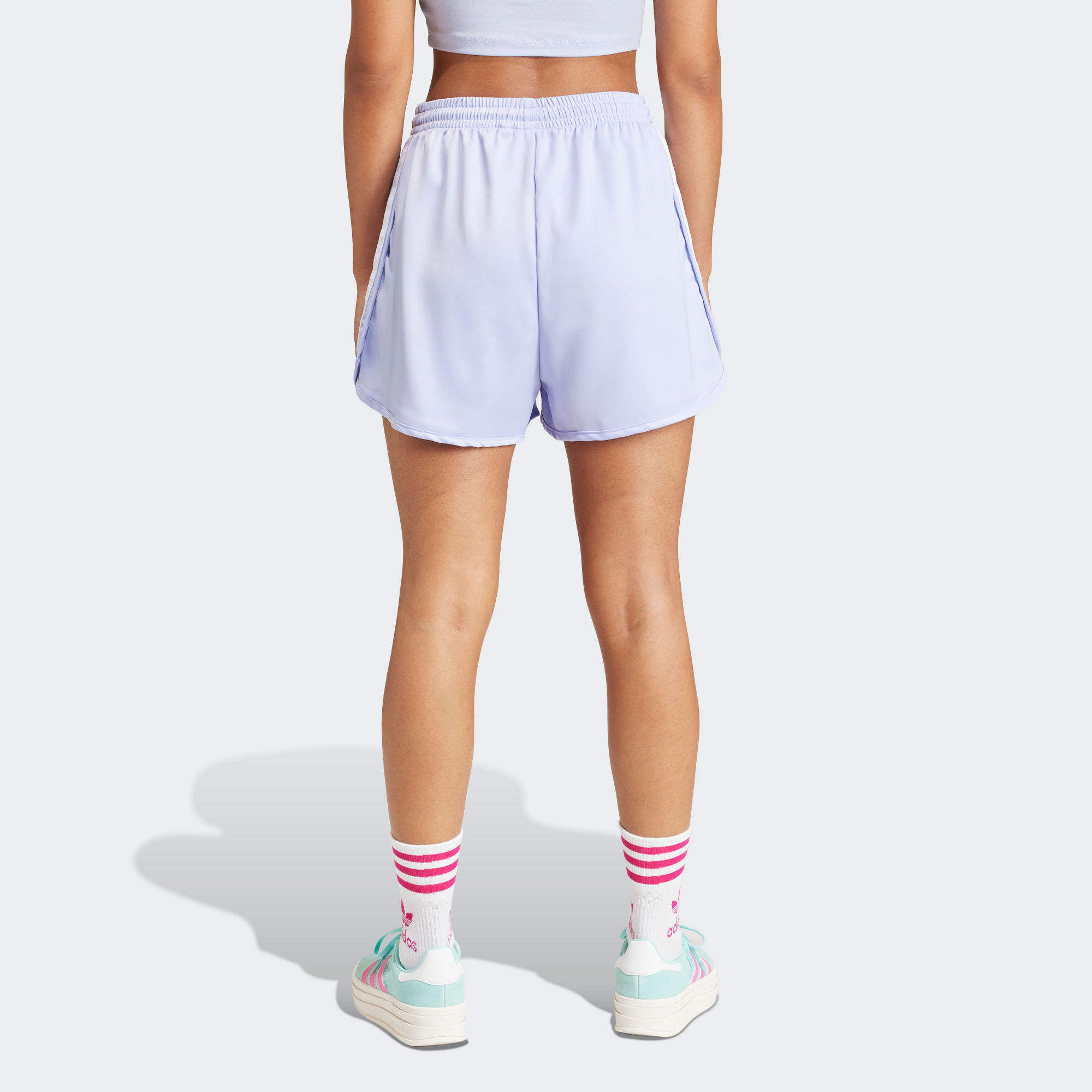Adidas Originals Adicolor Sports Shorts Women’s Purple