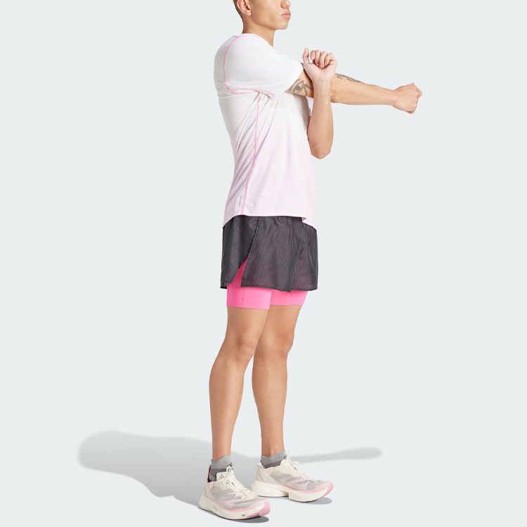 Adidas Tokyo Running 2 in 1 Shorts Running Shorts Men’s Black
