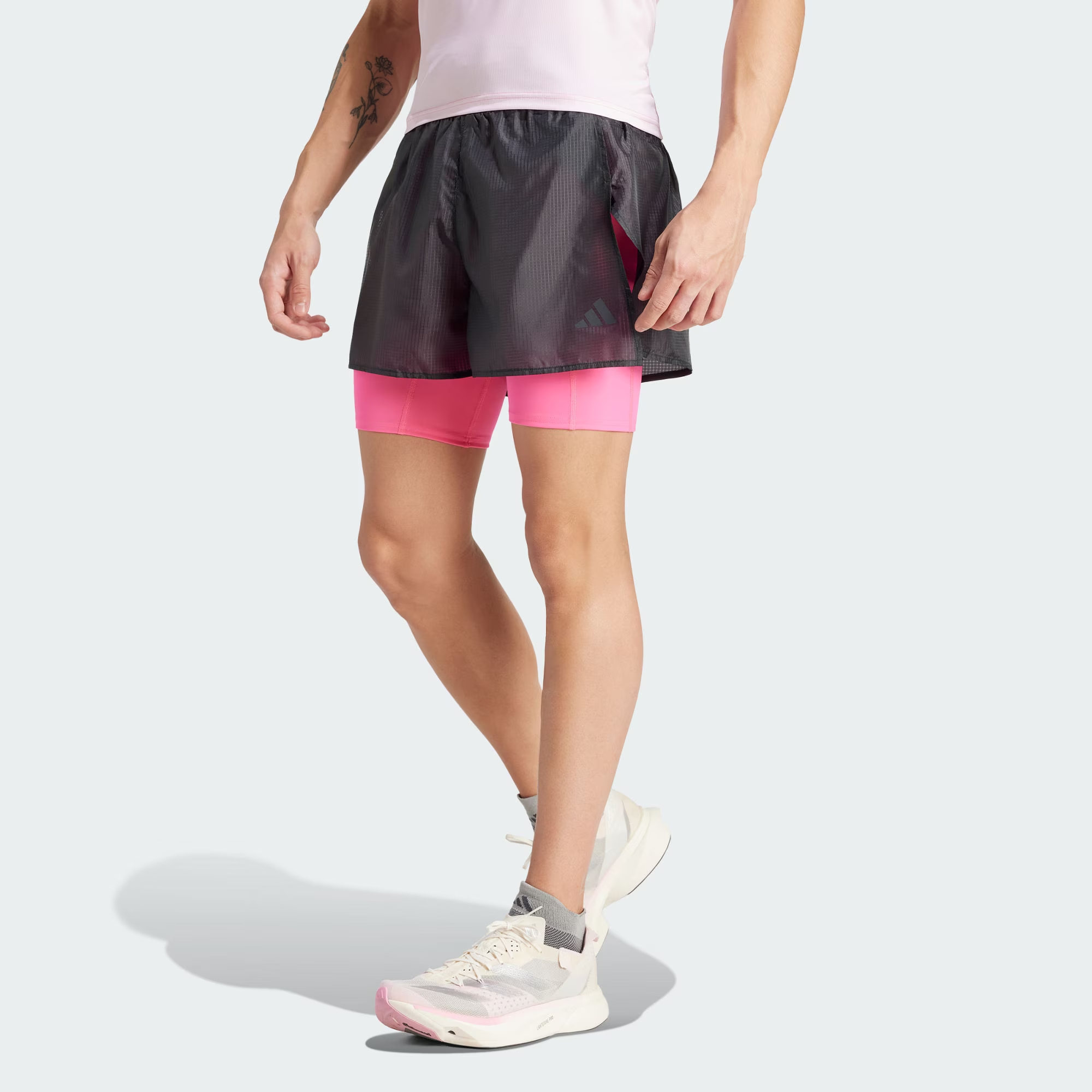 Adidas Tokyo Running 2 in 1 Shorts Running Shorts Men’s Black
