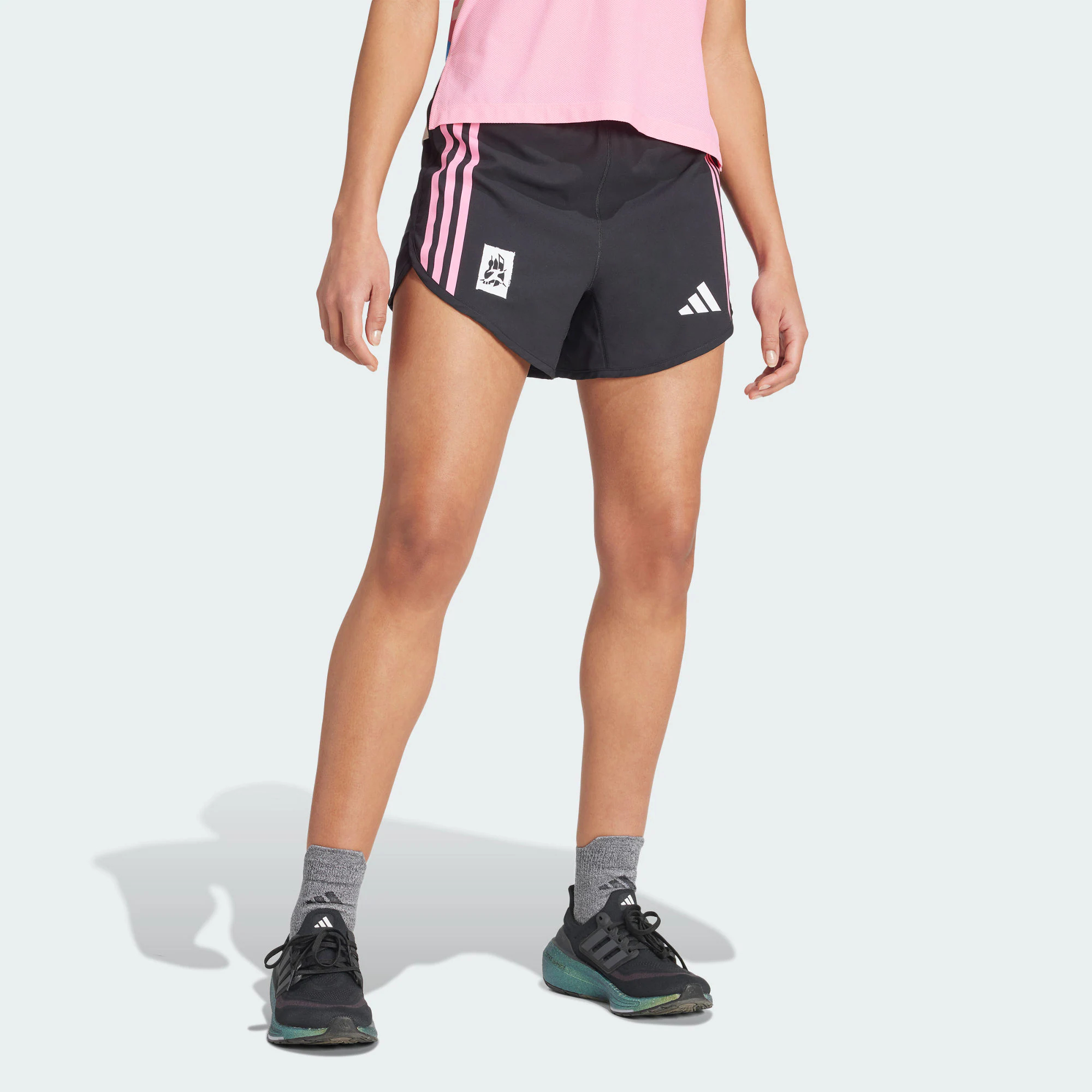 Adidas Shanghai Half Marathon Shorts Sports Shorts Women’s Black