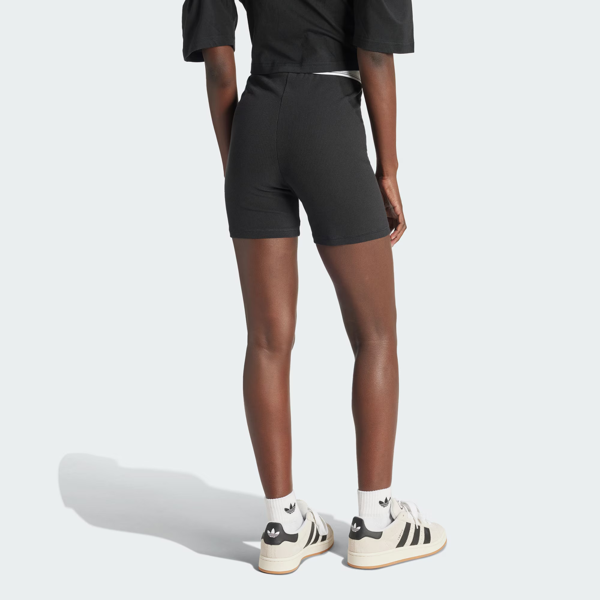 Adidas Originals Tape Short Tights Sports Shorts Women’s Black