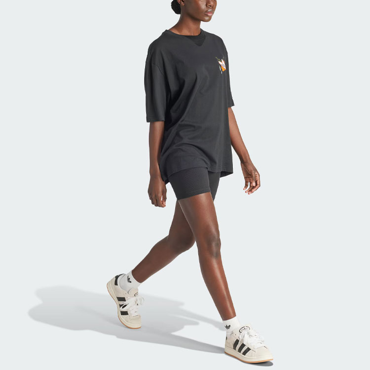Adidas Originals Tape Short Tights Sports Shorts Women’s Black