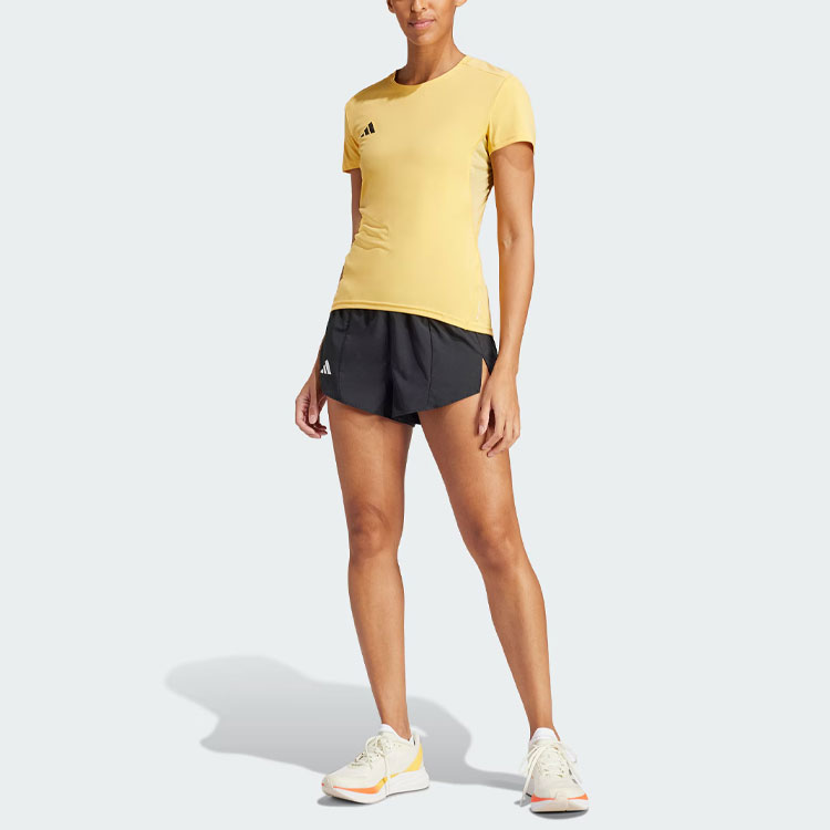 Adidas Running T Shirt Women’s Light Yellow