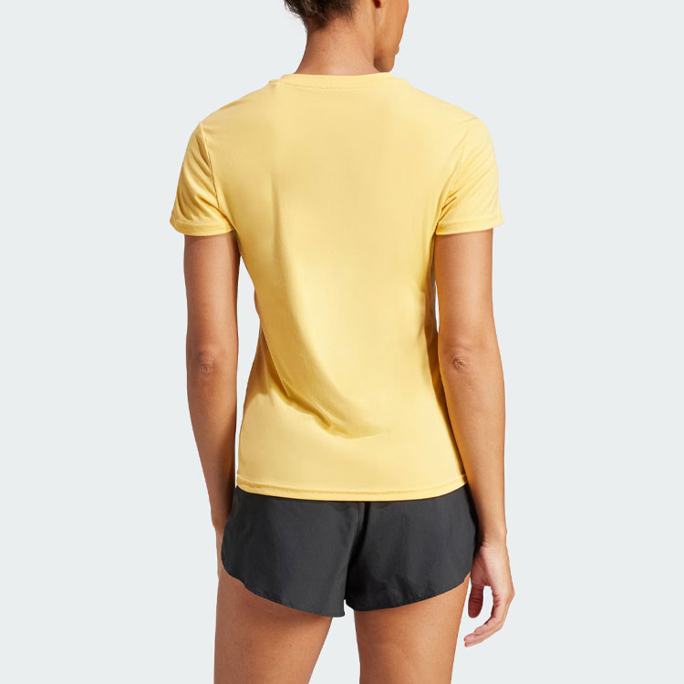 Adidas Running T Shirt Women’s Light Yellow