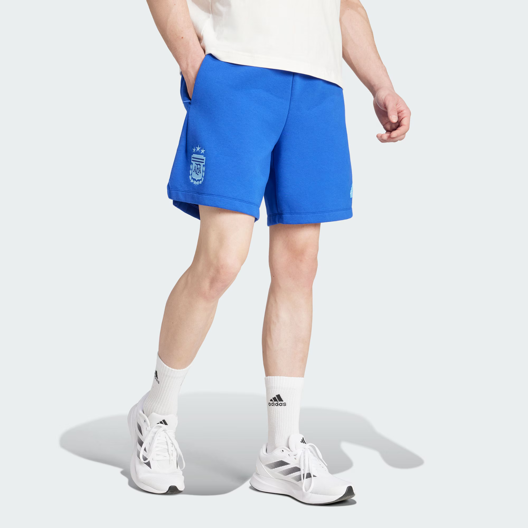 Adidas Argentina Travel Shorts Sports Shorts Men’s Cobalt Blue