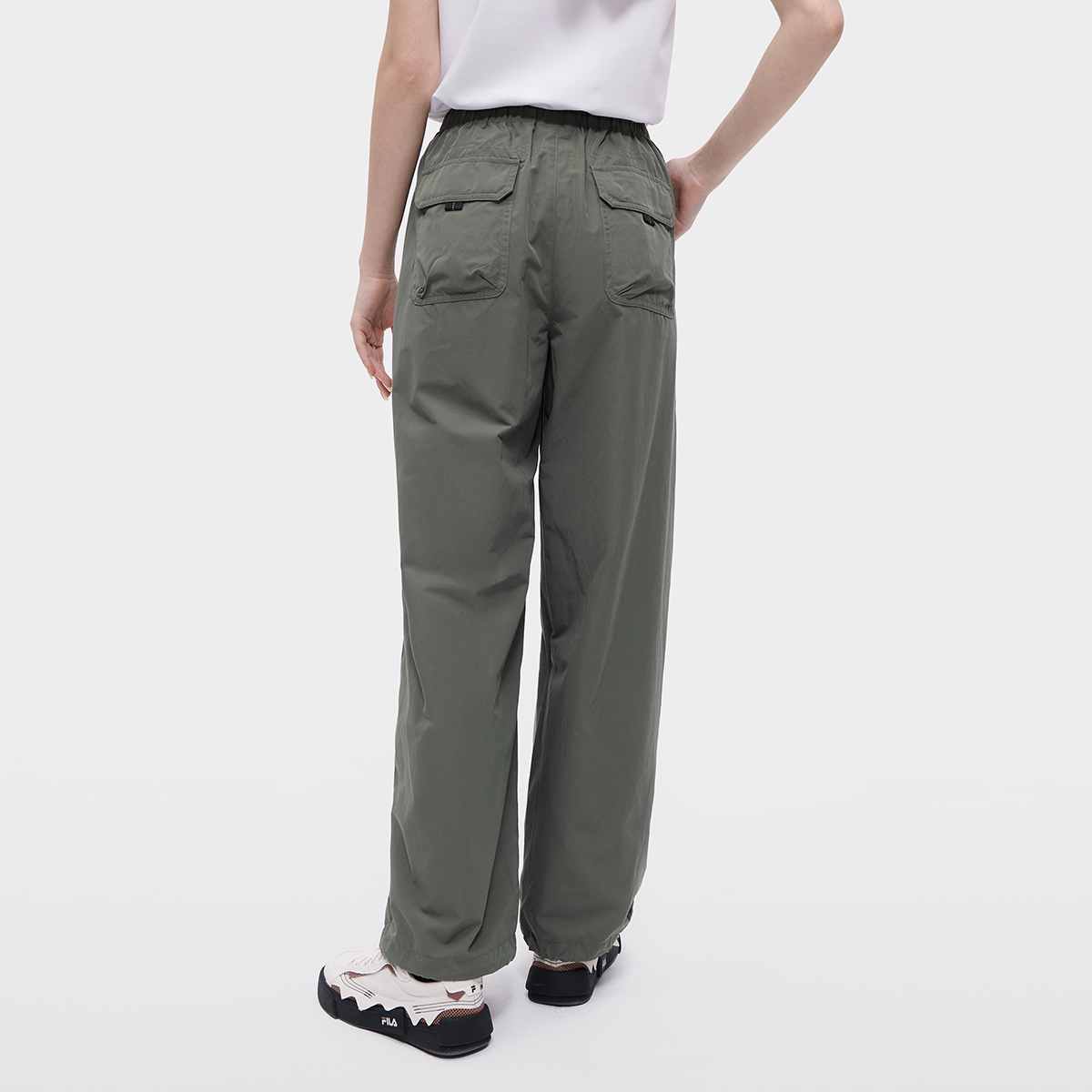 FILA FUSION Sports Pants Women’s Stone Grind Green