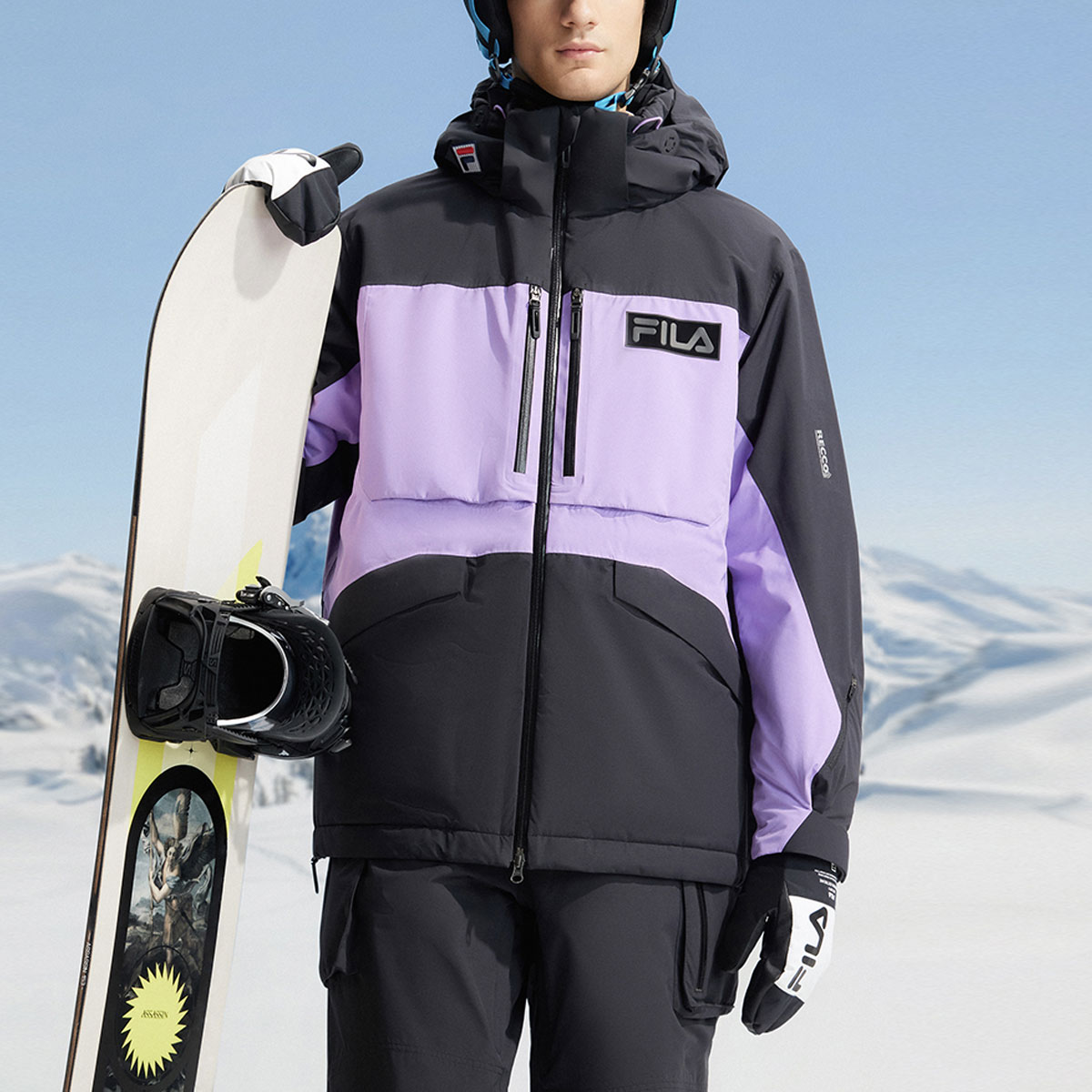 FILA Ski Tops Men’s Pitch Black