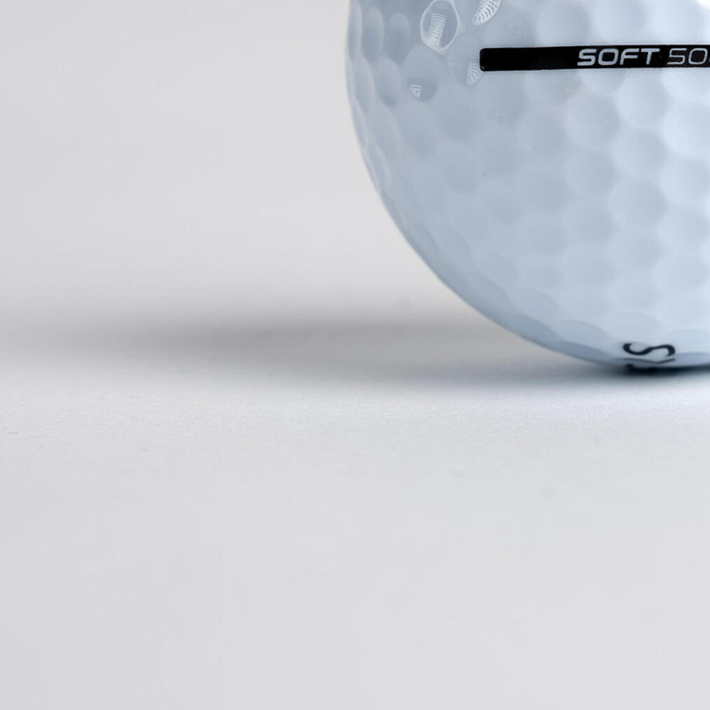 DECATHLON Golf Ball Rubber Using Linseed Oil White