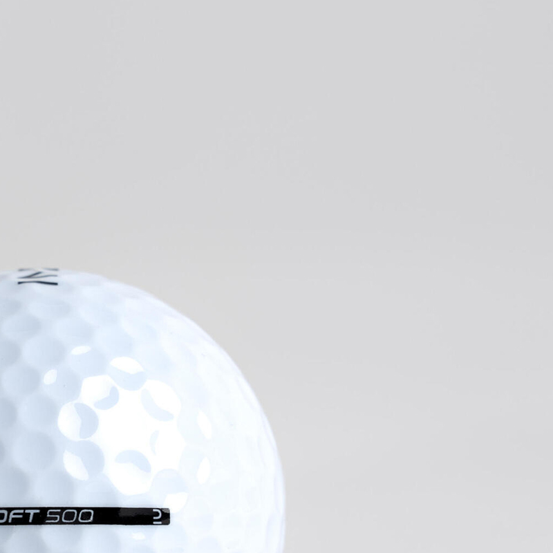 DECATHLON Golf Ball Rubber Using Linseed Oil White