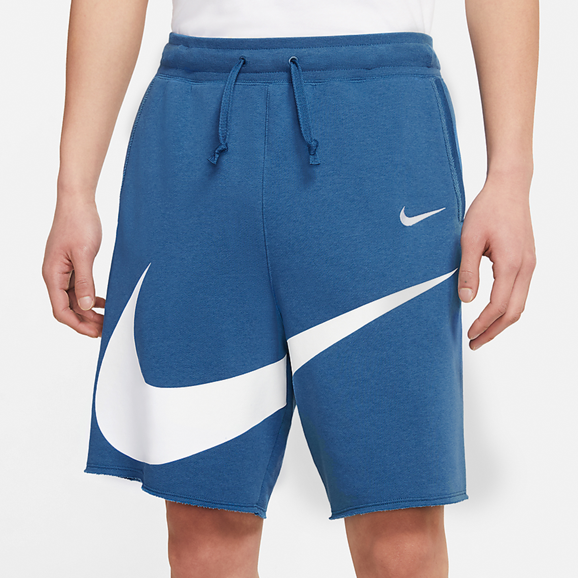 Мужские шорты Nike Sportswear Swoosh Logo (синие) — фото 4