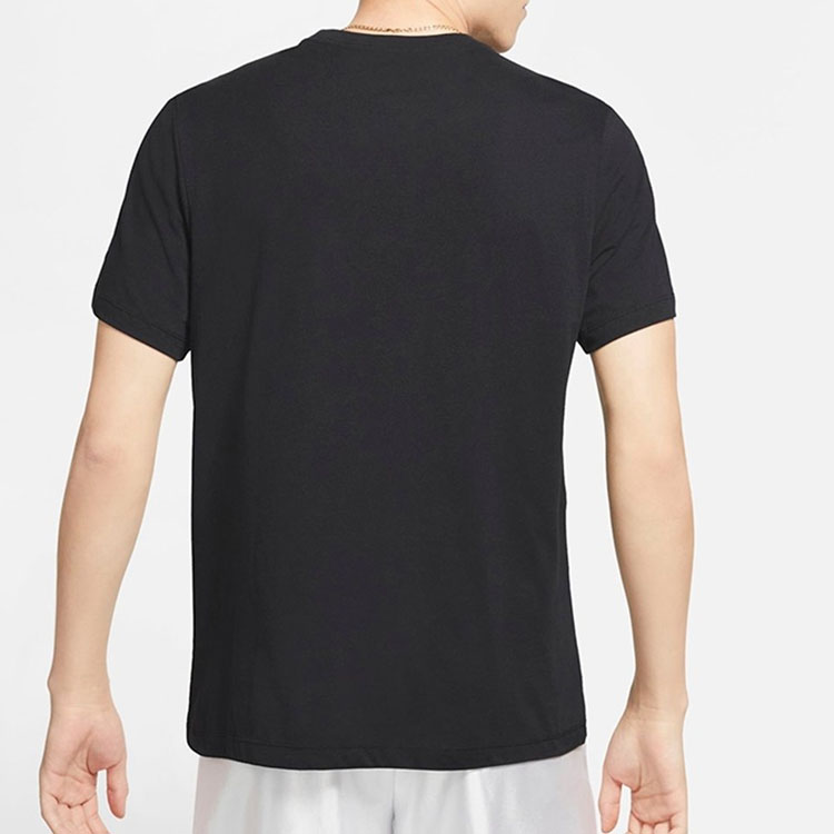 Мужская футболка Nike Dri-fit Lebron (черная) — фото 7