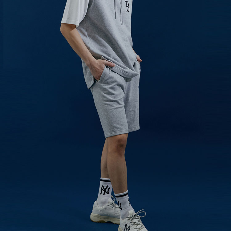 Шорты MLB SS21 (серые) — фото 6
