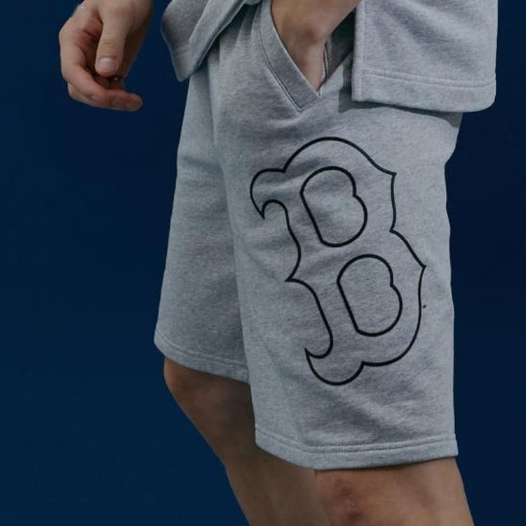 MLB Sports Shorts Unisex Light Gray Moderate