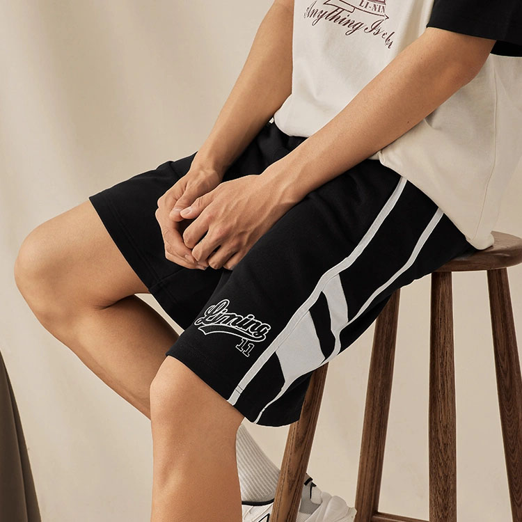Li Ning Sports Life Collection Sports Shorts Men’s Black