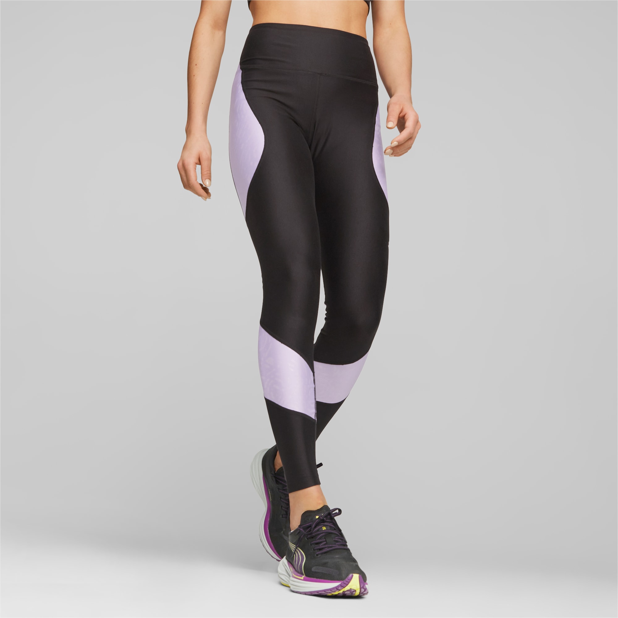 PUMA Sports Pants Women’s Purple Black Moderate