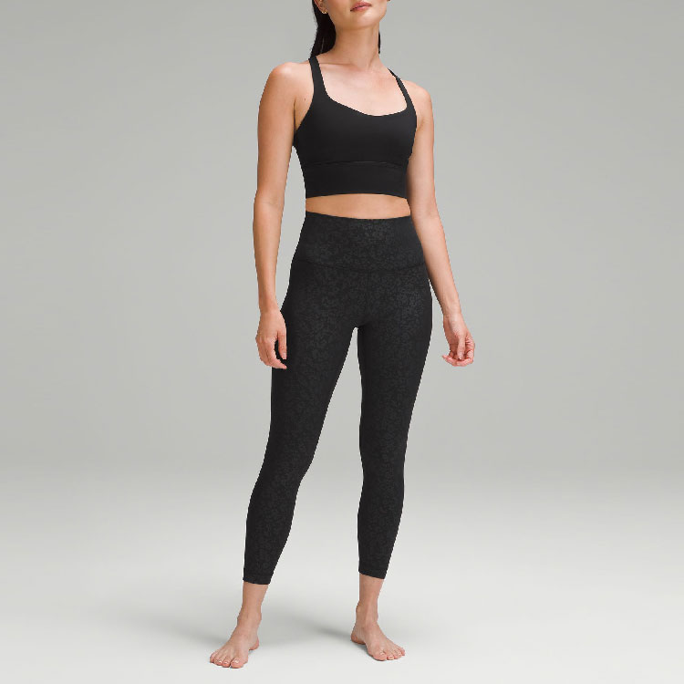 Lululemon Align™ Series Sports Pants 24′ Women’s Embossed Black