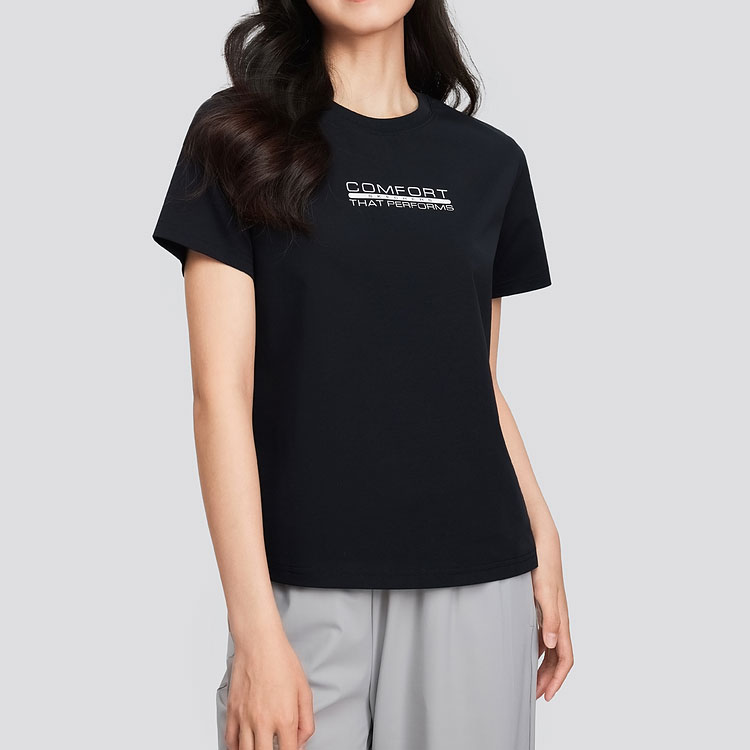 Skechers T Shirt Women’s Carbon Black