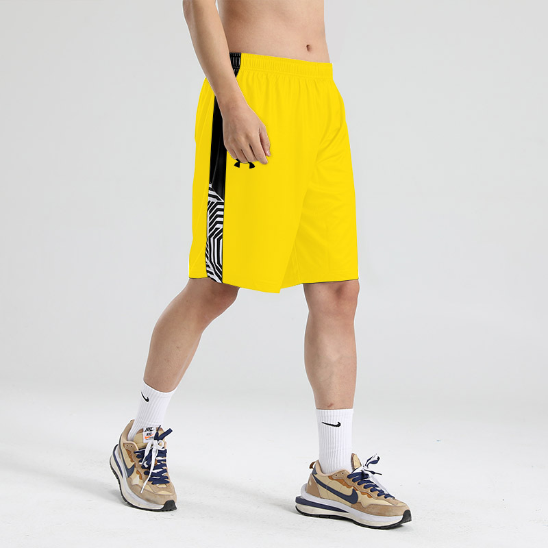 Under Armour Basketball Shorts Men’s Yellow