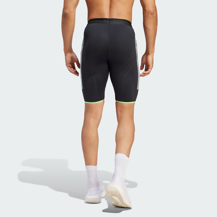 Adidas Sportswear ADIZERO RUNNING SHORT LEGGINGS Sports Shorts Men’s Black