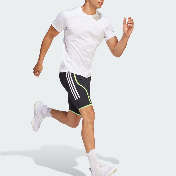 Adidas Sportswear ADIZERO RUNNING SHORT LEGGINGS Sports Shorts Men’s Black
