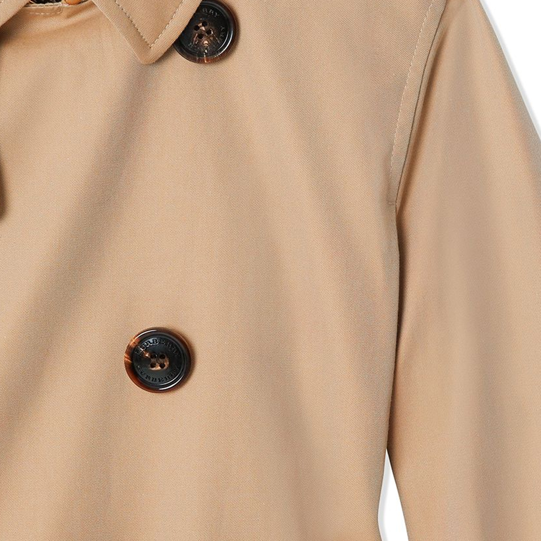 Пальто Burberry (бежевое) — фото 4