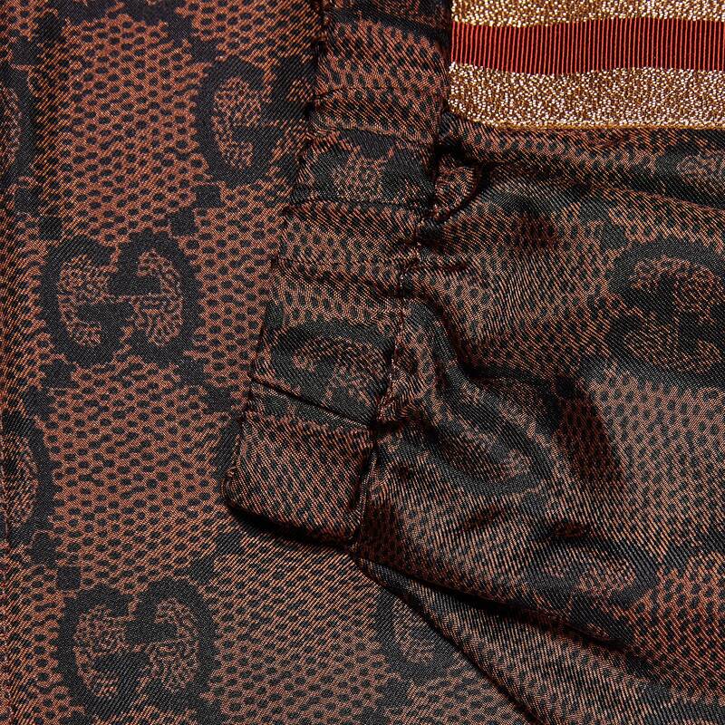 Женская куртка Gucci GG (коричневая) — фото 7