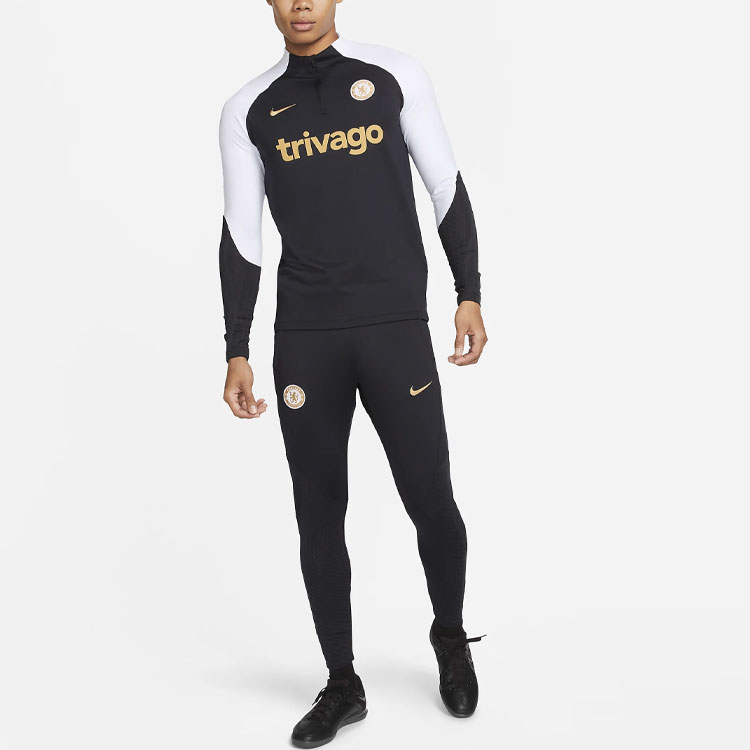 Nike Chelsea F.C. Strike Soccer Jersey Men’s Black