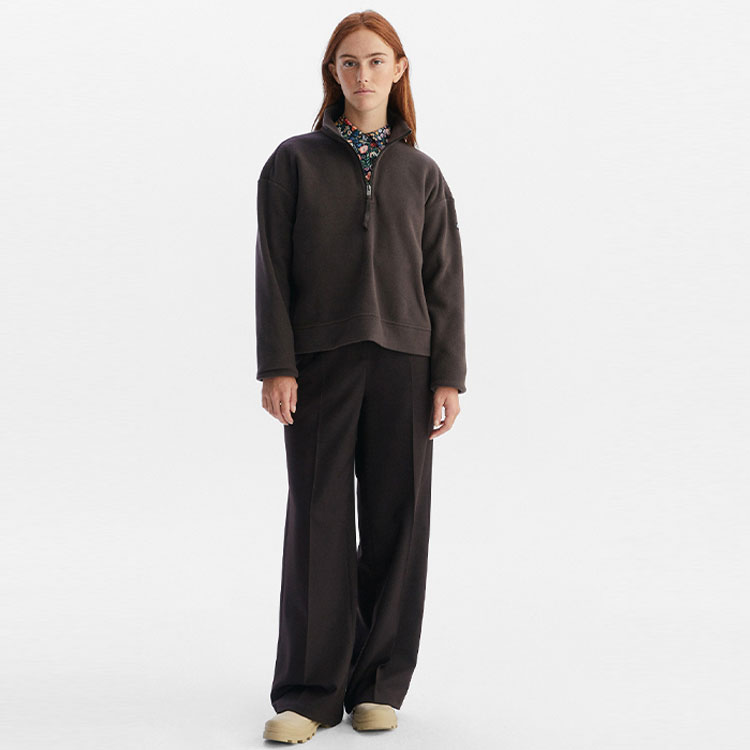 AIGLE Fleece Clothing Women’s Cocoa Brown